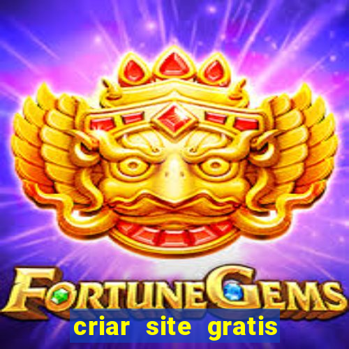 criar site gratis de jogos